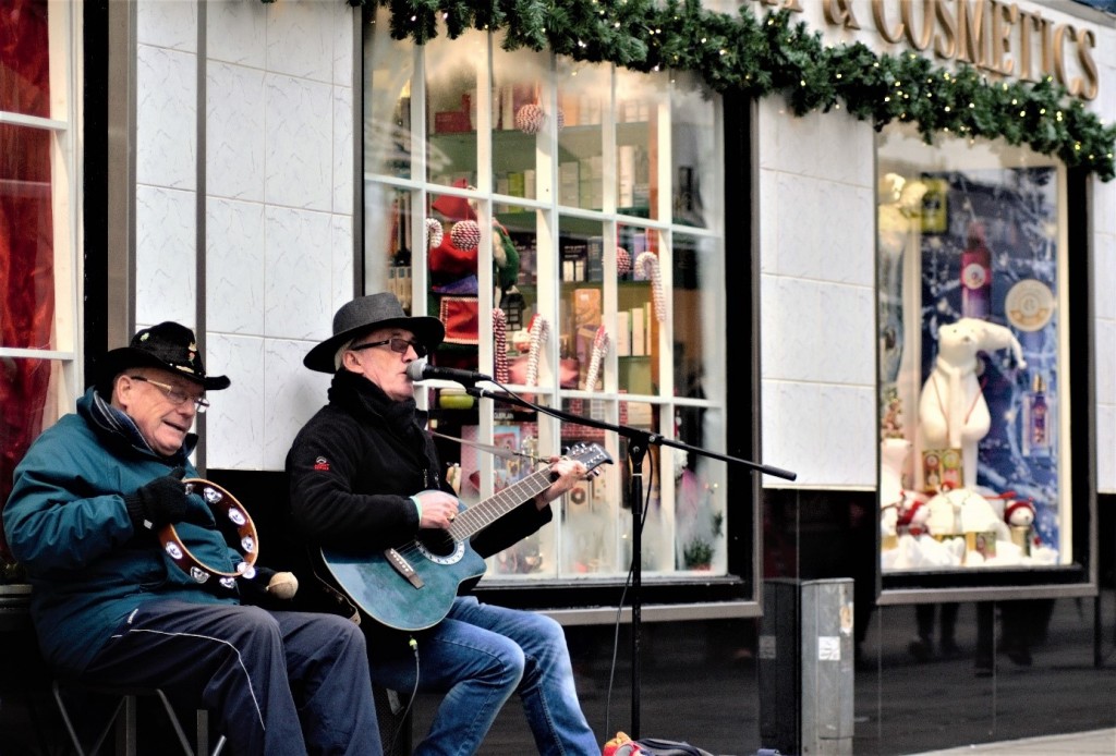 Street Music à Cork  Artistes Artistes de rue Chanteur Irland IRLANDE Music Musicien Musique